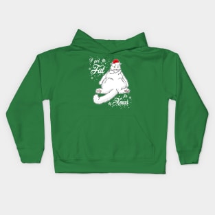 What did you get for X'mas? White Cat Kids Hoodie